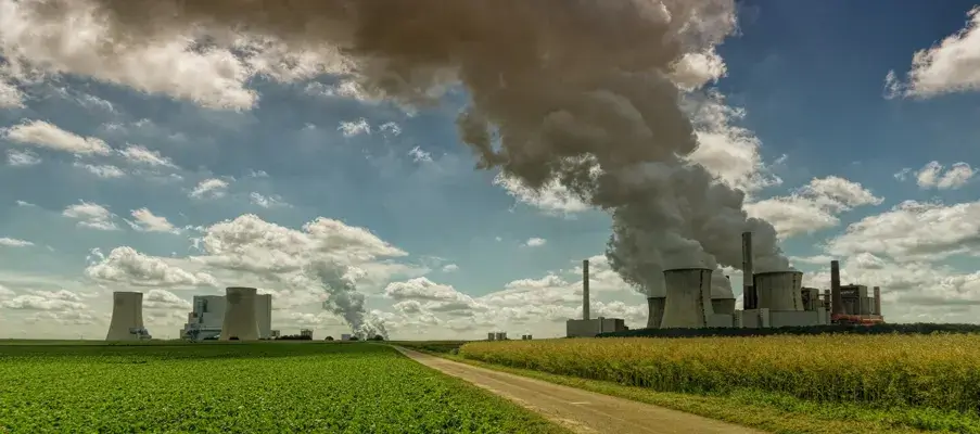 Embedded emissions under CBAM showing carbon footprint of product manufacturing process