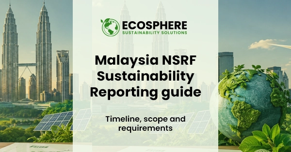 Malaysia NSRF Sustainability Reporting guide